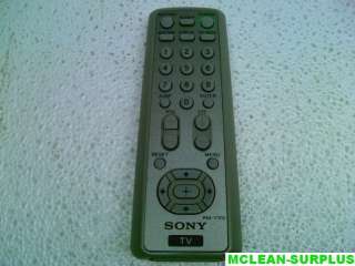 Sony TV Remote Control WEGA Model RM Y173  