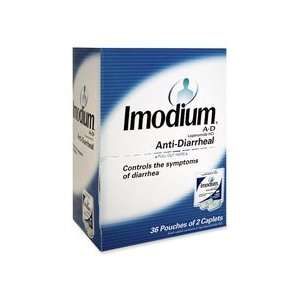 MCL0295507 McNeil Industries Imodium AD, 2/PK, 36/BXMEDICINE,IMODIUM 