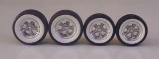   Hot Rod Tires n Mag Wheels Revell 125 Used Model Car Parts Junkyard