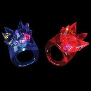  Flashing Spike Ring     100 pieces Toys & Games