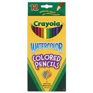  Watercolor Pencils 12Ct Full Length