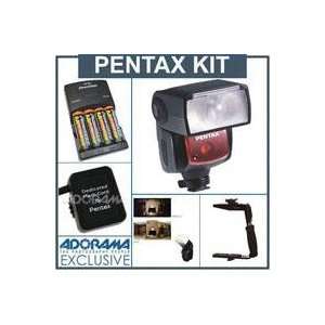  Pentax AF 360FGZ Dedicated Shoe Mount Zoom Flash   Deluxe 