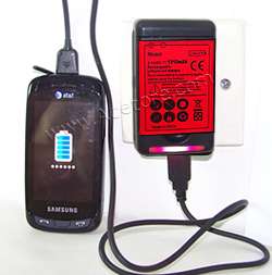Accessory 1910mAh Battery Charger Data Cable For Samsung Galaxy S II 