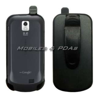 Black Holster Case+LCD Protector for Samsung Intercept  