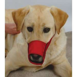   Standard Nylon Muzzle For dogs 70 100 lbs   8 Burgundy