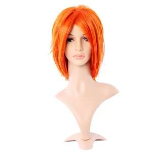  6sense Orange Cosplay Wig Fashion Short Wigs Beauty