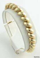 San Marco Style Womens Fine Bracelet   14k Yellow Gold 