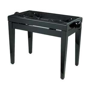   Piano Bench Frame Piano Black (Piano Black) Musical Instruments