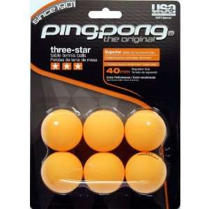  Ping Pong 3Star Orange Balls