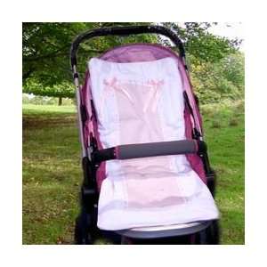  Sweet Ribbon Stroller Liner   Pink Baby