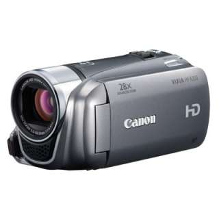   HF R200 Full HD Camcorder with Dual SDXC Card Slots Silver 4906B034