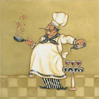 Seafood Chef Italian Framed or Unframed Print Picture  