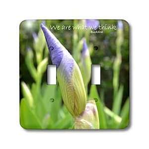 Patricia Sanders Flowers   Inspirational Wisdom Purple Iris   Light 
