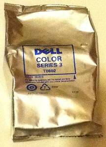 Genuine Dell Series 3 Color T0602 for Dell J740 Inkjet Tri Color Ink 