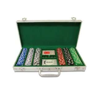  Poker Set 200 chips 11.5 Gram 2 Decks 5 Dice and Dealer Chip 