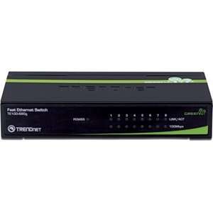  TRENDnet 5 Port 10/100Mbps GREENnet Switch Electronics