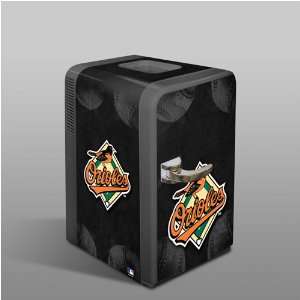 Baltimore Orioles Portable Refrigerator Memorabilia.  