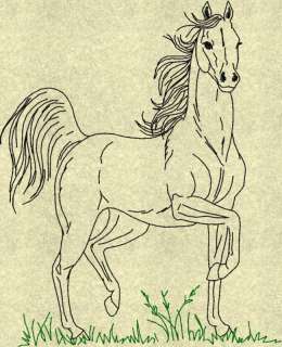   Horse Spirit 02   Machine Embroidery Designs Set of 10 On CD  