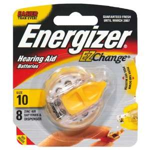    ENERGIZER AC 10EZ8 Ez Change Hearing Aid Batteries Electronics
