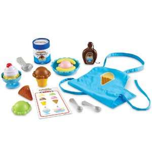  Learning Resources Pretend & Play Ice Cream Shop Toys 