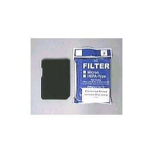  Electrolux Style U Micron Motor Filter / 2 Pack   Generic 