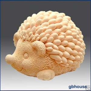 Silicone Soap & Candle Mold – 3D Hedgehog mother  