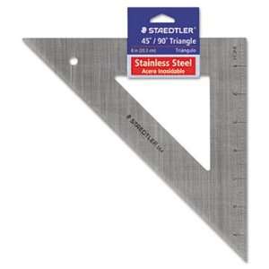  Staedtler 5640845H   Triangle Protractor, 8 Ruler Edge/45 