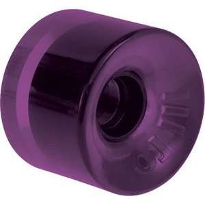   78a 60mm Trans Purple Skateboard Wheels (Set Of 4)