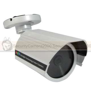 Waterproof 600TVL Star Light Sony CCD Bullet Camera 3.6mm Lens 0 