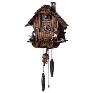  Schneider Q 1105/10 12 Quartz Cuckoo Clock with Owl and 