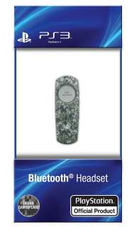 Brand NEW Sony Bluetooth Headset Camouflage Urban Camo PS3  