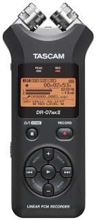 Tascam DR 07MKII Professional Portable Digital Recorder  