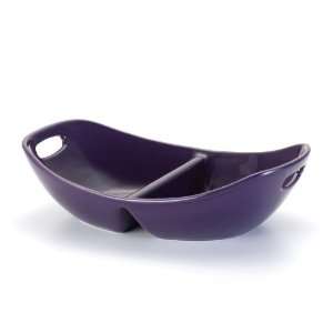  Rachael Ray Stoneware Divided Serving Dish, 14 Inch 