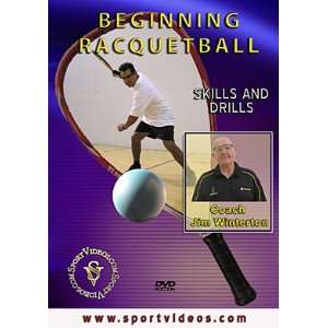 Racquetball Coaching Dvd   Beginning Racquetball Instruction skills