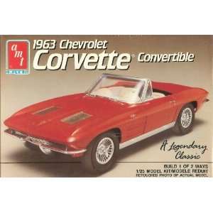 AMT 1963 Chevrolet Corvette Convertible Toys & Games