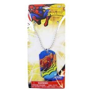 12 pc lot Spiderman Dog Tag Birthday PARTY FAVORS NEW  
