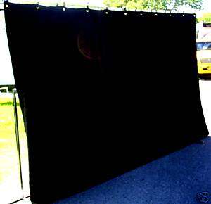 New Black Stage Backdrop/Curtain 10H X 15W NICE  