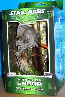 Star Wars Miniatures AT ST Attack on Endor Pack Wizards of the Coast 
