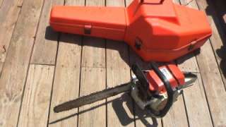 STIHL 028 CHAIN SAW GAS POWERED WITH 16 BAR AND CHAIN PLUS A HARD 