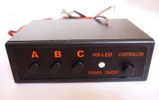 Ways LED Light Flasher Flash Strobe Controller Box  