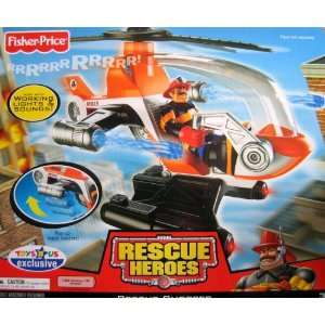    Fisher Price Rescue Heroes Chopper Helicopter Toys & Games