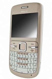 Nokia C3 Golden White Unlocked Cellular Phone  