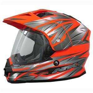    AFX FX 39 DS Strike Helmet   Medium/Safety Orange Automotive