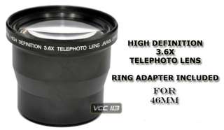 6X TELEPHOTO FOR 46MM THREAD LENS FILTER  