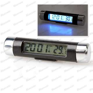   on Digital LCD Clock Backlight Car auto Automotive Thermometer  