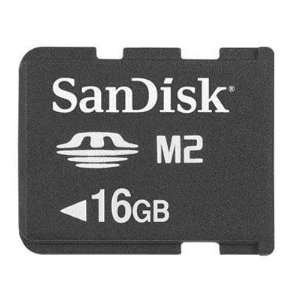 SANDISK Card, MemoryStick Micro, 16GB, SanDisk, No Adaptor 