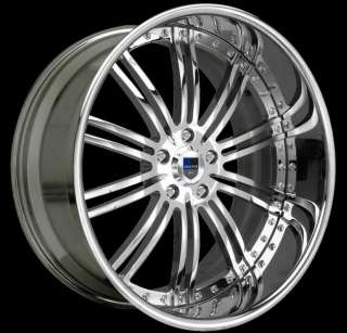20 ASANTI AF128 Maserati Coupe Chrome Wheels Tires  
