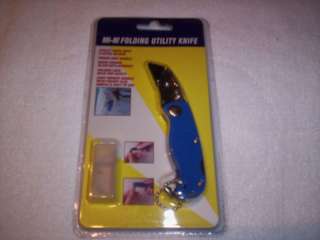 MINI Box cutter utility knife tool Foldable lock back  