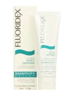 TUBES OF FLUORIDEX SENSITIVITY RELIEF TOOTHPASTE  