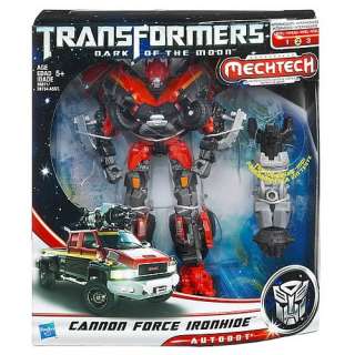 Transformers DOTM Mechtech Voyager cannon Force Ironhide Shelf Wear 